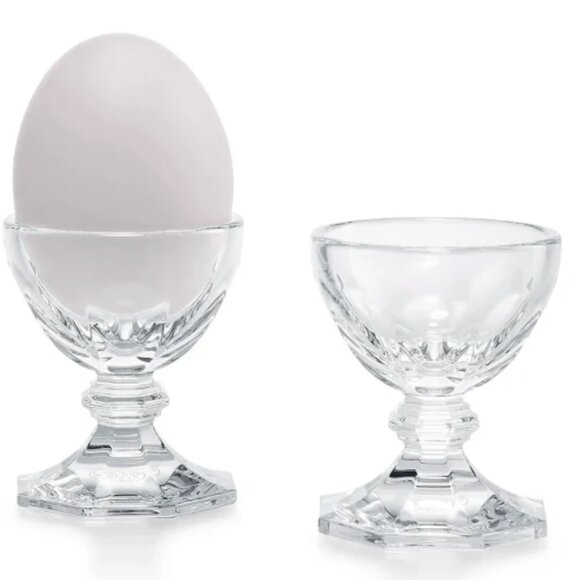 Baccarat Crystal Harcourt Egg holder - Clear - Set of 2 - Picture 4 of 5